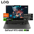 LAPTOP LENOVO LOQ 15ARP9 RYZEN 7 7435HS RAM 24GB DISCO 512GB SSD VIDEO NVIDIA RTX 4060 8GB 15.6" FHD 144HZ WINDOWS 11 HOME