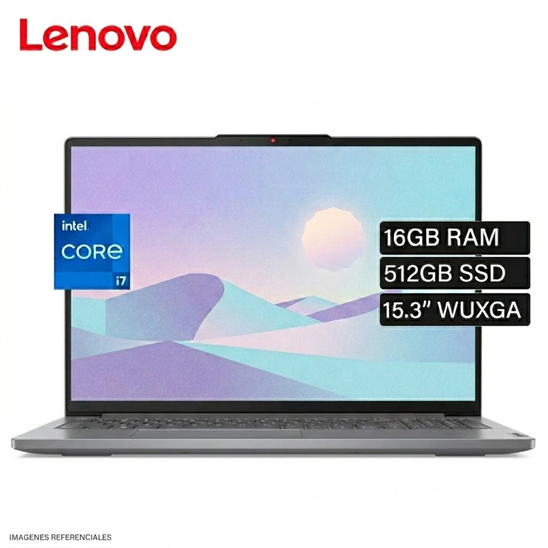 LAPTOP LENOVO SLIM 3 INTEL CORE I7 13620H RAM 16GB DISCO 512GB SSD 15.3