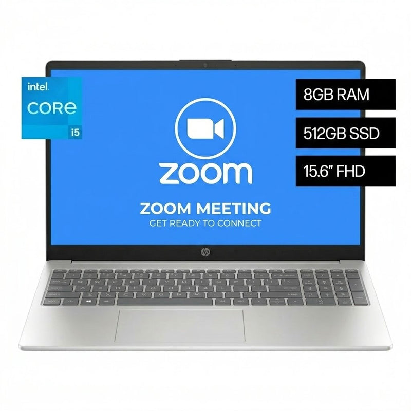 Laptop HP 15-FD0020LA Intel Core i5 1334U RAM 8GB DIsco 512GB SSD 15.6
